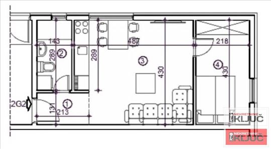 Adice, 35m2, Jednoiposoban, Izgradnja