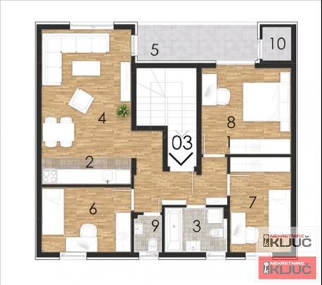 Adice, 79m2, Četvorosoban sa pdv