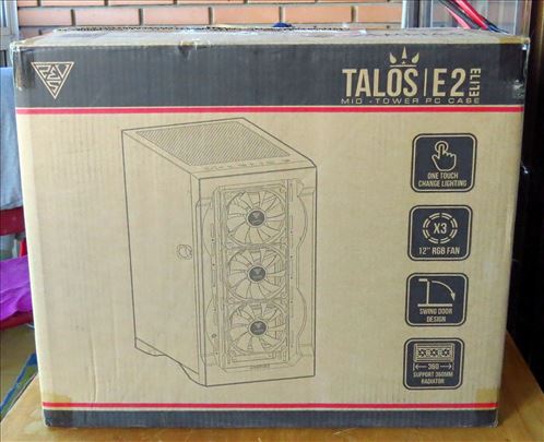 Gamdias Talos E2 Elite Gaming 4x ARGB TP Window