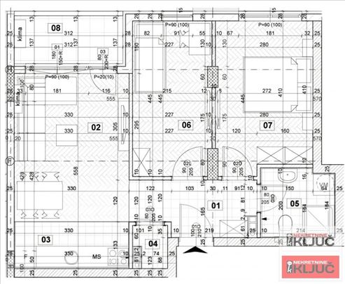 Kod Limana 4, 54m2, Dvoiposoban sa pdv, Izgradnja