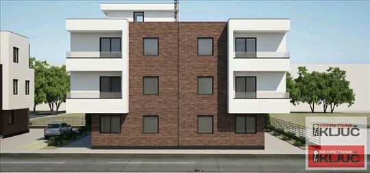 Kod Najlon Pijace, 95m2, Troiposoban-Penthouse sa 