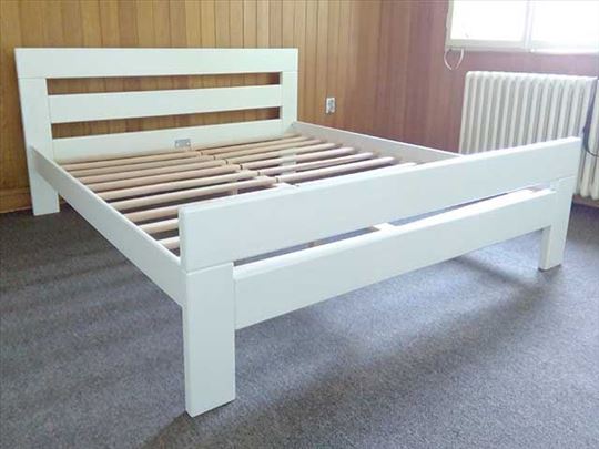 Krevet Havana u beloj boji 120x200