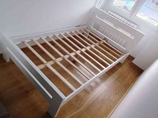 Krevet Havana u beloj boji 140x200