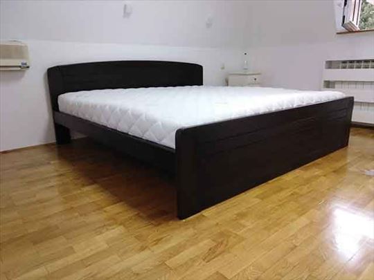 Krevet Kan wenge + dušek Casper 180x200