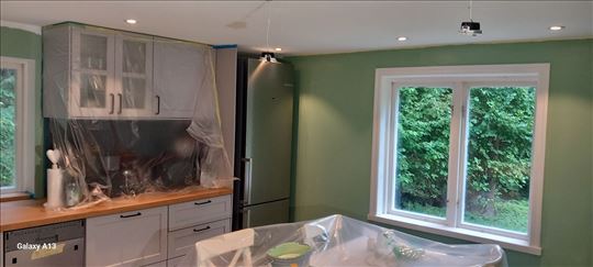 Moler, 30 godina iskustva, krecenje gletovanje.