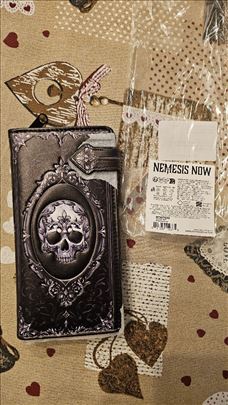  Nemesis Now - Baroque Skull purse/novcanik slika 