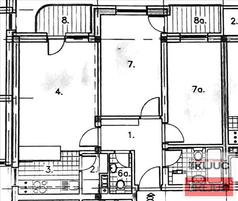 Nova Detelinara, 63m2, Trosoban, Odličan raspored