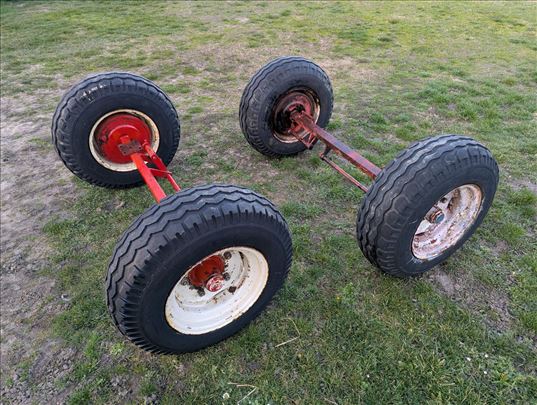 Osovina za prikolicu - sa točkovima