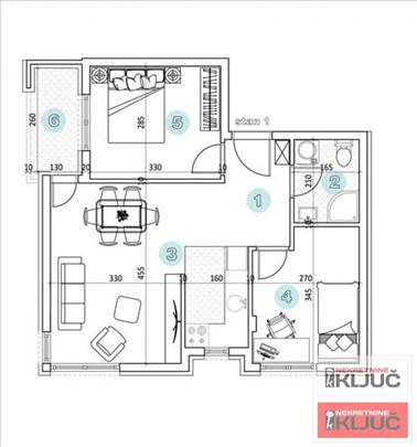 Petrovaradin, 51m2, Dvoiposoban sa pdv, Izgradnja