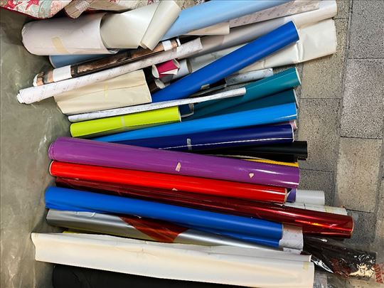 Razne vrste folija za reklame