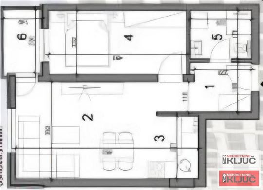 SajmiŠte, 45m2, Dvosoban sa pdv, Extra kvalitet