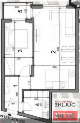 SajmiŠte, 48m2, Dvosoban sa pdv, Extra kvalitet