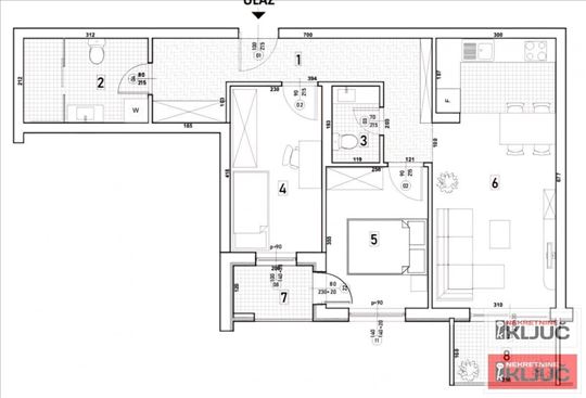 Somborski Bulevar, 67m2, Trosoban sa pdv, Izgradnj