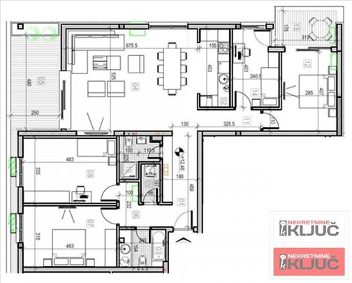 Sremska Kamenica, 141m2, Petosoban sa pdv, Izgradn