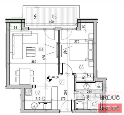Sremska Kamenica, 48m2, Dvosoban sa pdv, Izgradnja
