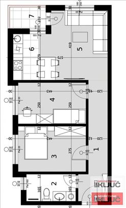 Sremska Kamenica, 60m2, Trosoban sa pdv, Izgradnja