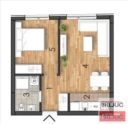 Telep, 37m2, Jednoiposoban sa pdv, Renomiran inves