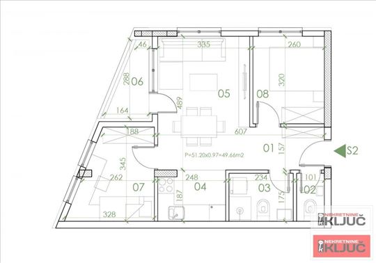 Telep, 50m2, Dvoiposoban sa pdv, Izgradnja
