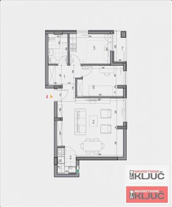 Telep, 60m2, Trosoban sa pdv, brzo useljiv