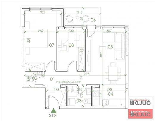 Telep, 63m2, Dvoiposoban sa pdv, Izgradnja
