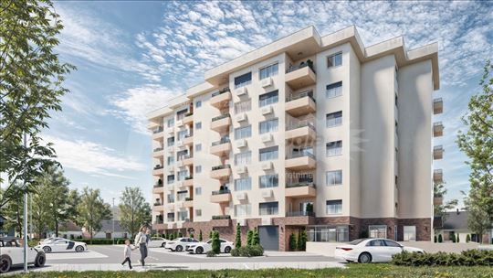 Trosoban stan u izgradnji – Lepenički cvet 64,13 