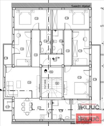 Veternik, 140m2, Petosoban, Novogradnja
