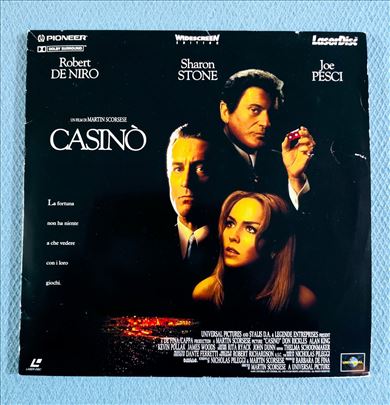 Casino-2 diska /Robert De Niro,Sharon Stone/-Laser