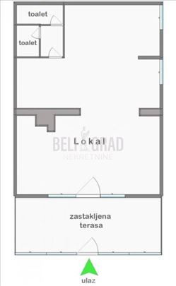 Centar, poslovni prostor - lokal