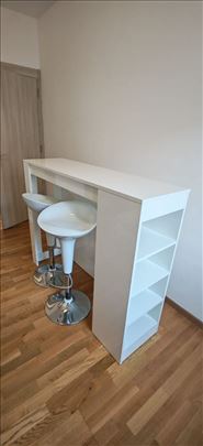 Kuhinjski sank/pult + 2 barske stolice