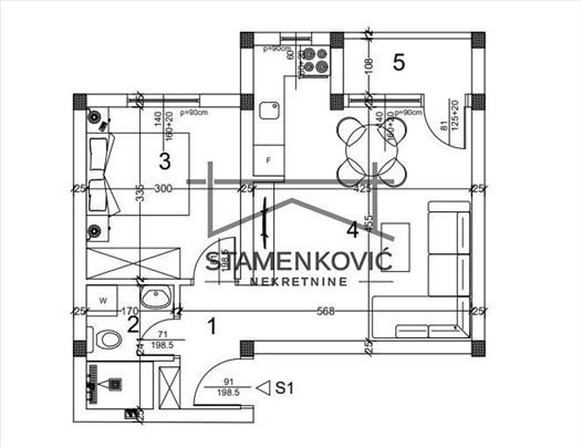 Odličan jednoiposoban stan u novogradnji -Veternič