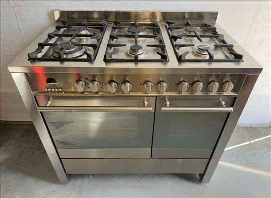 Profesionalni sporet na plin dve rerne