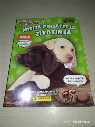 Album za sličice Misija Prijatelja Životinja