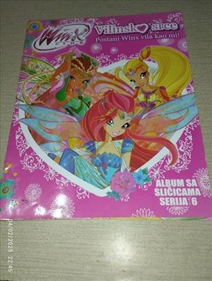 Album za sličice Winx club Vilinsko srce