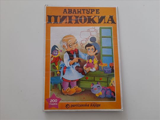 Avanture Pinokia - 3D slikovnica