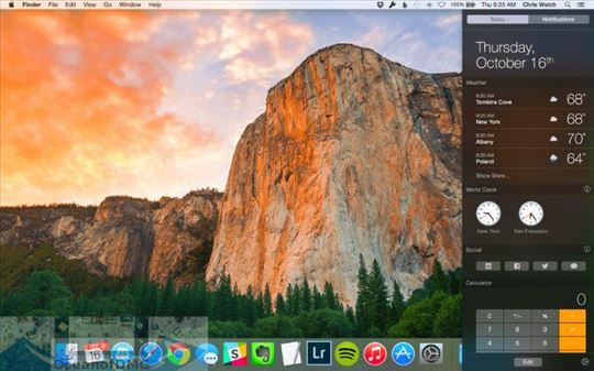 Mac os X 10.10 YOSEMITE