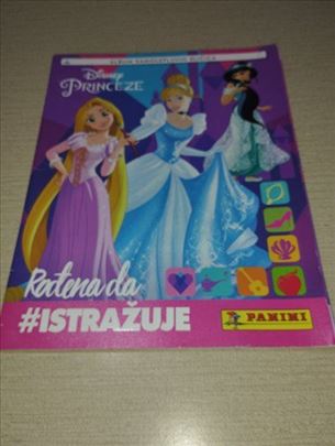 Princeze-Rodjena da istražuje (album sa sličicama)