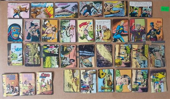 ZAGOR zive slicice 1986 Dnevnik – 33 kom original