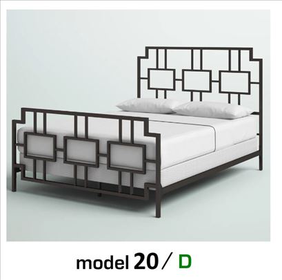 M20 -metalni KREVETI od metala PO MERI masiv