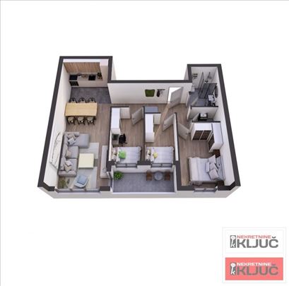 Petrovaradin, 78m2, Troiposoban, Izgradnja