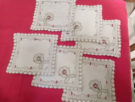 salvete  šustikle  x6