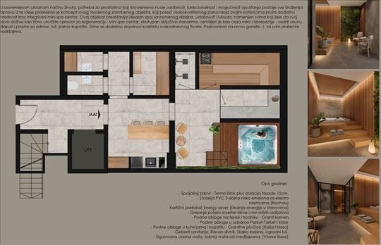 Stan u izgradnji - zgrada sa Wellness centrom