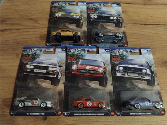 Hot Wheels Silver Series Rally Racers