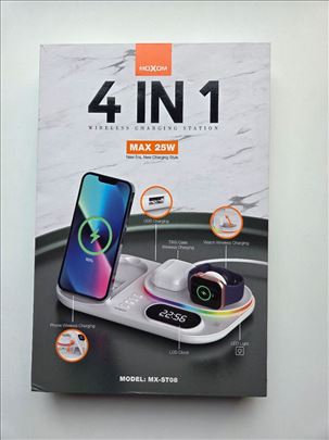 Bezicni punjac 4u1 Charging dock Moxom MX-ST08