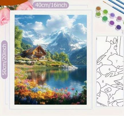 Bojenje po brojevima - Priroda