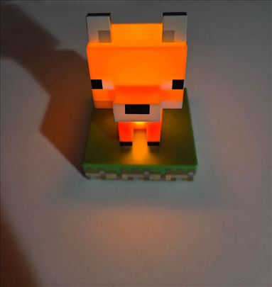 Decija lampa Minecraft Fox icon Light