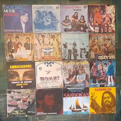 Domaći Pop i Yu Rock Singlice-16 Singlica