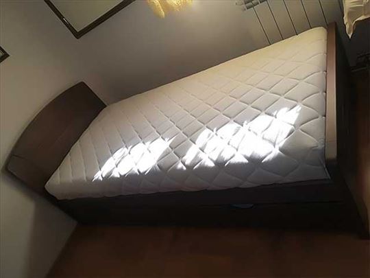 Krevet Afrodita  tresnja fioka dusek Memory Fleks