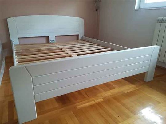 Krevet Afrodita u beloj boji 120x140,160/190/200