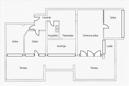Novi Beograd, Hotel Jugoslavija, 3.5, 9/9