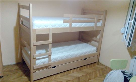 Spratni beli bajc 2 fioke duseci Memory fleks